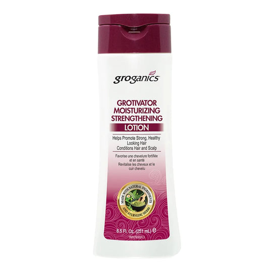 Groganics Grotivator Moisturizing Strengthening Lotion 8oz