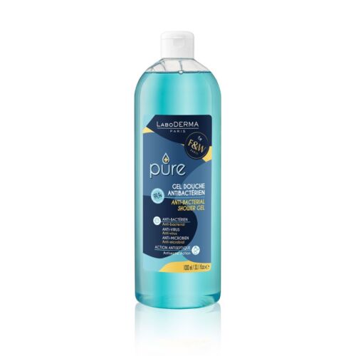 LABO DERMA - PURE - GEL DOUCHE Antibacterien 1000ml