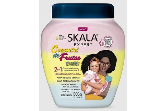 Skala Expert Fruit Cocktail 2-in-1 Conditioner + Treatment in one Nostalgic Hydration 1kg (35.2oz)