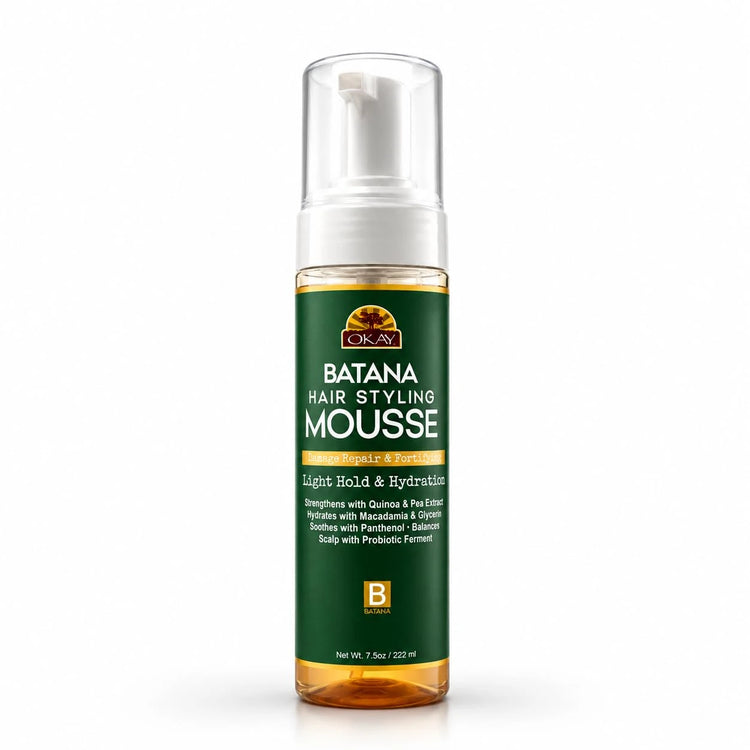 OKAY Batana Hair Mousse 7.5 oz / 222 ml