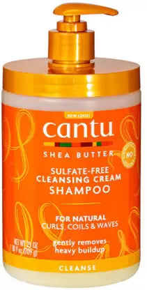 Cantu sulfate free cleansing cream shampoo