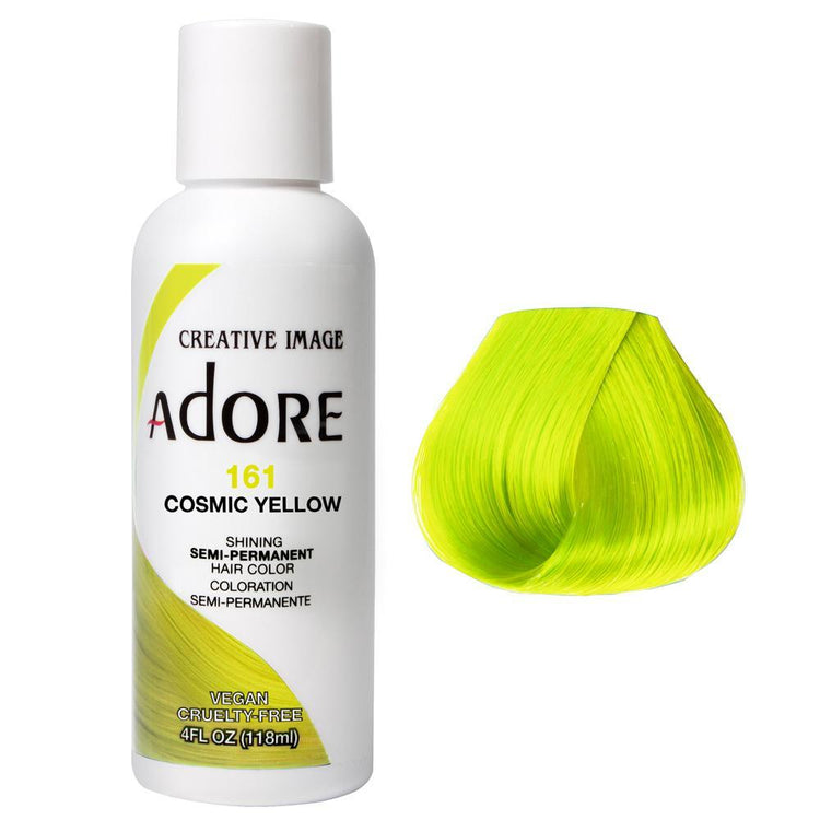 Adore Semi Permanent Hair Color - Cosmic Yellow - 161