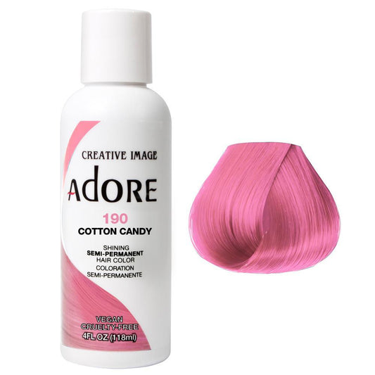 Adore Semi Permanent Hair Color - Cotton Candy - 190