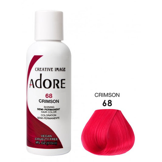 Adore Semi Permanent Hair Color - Crimson - 68