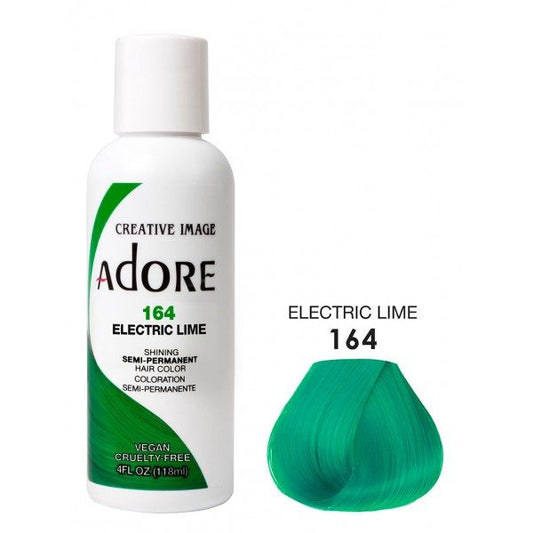 Adore Semi Permanent Hair Color - Electric Lime - 164