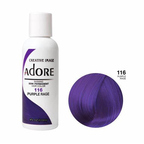 Adore Semi Permanent Hair Color - Purple Rage - 116