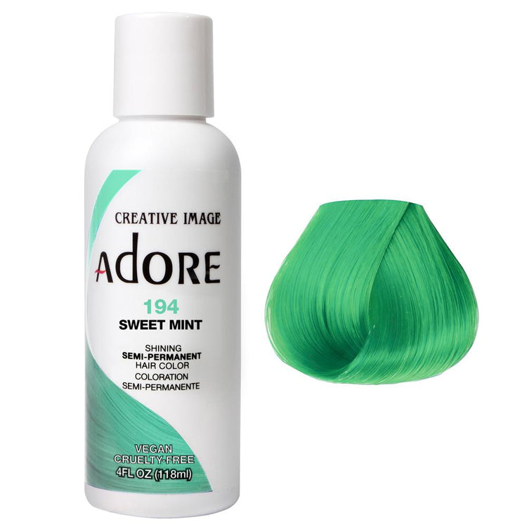 Adore Semi Permanent Hair Color - Sweet Mint - 194