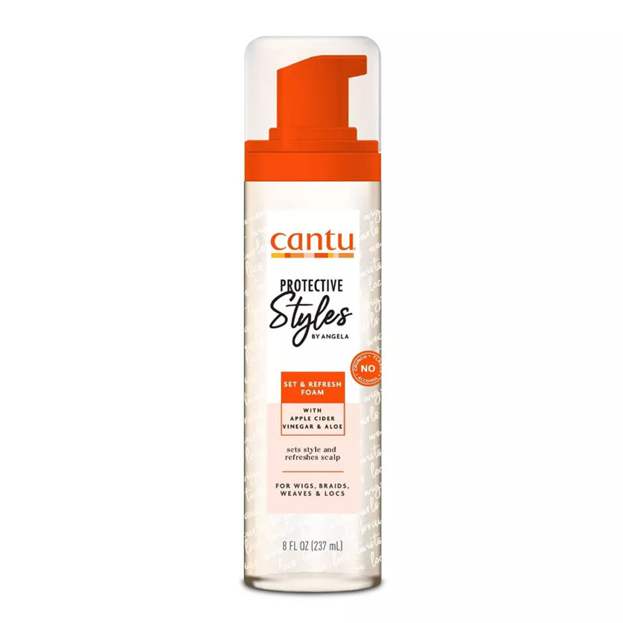 Cantu Protective Styles Apple Cider Vinegar & Aloe Set & Refresh Foam (8 fl oz)