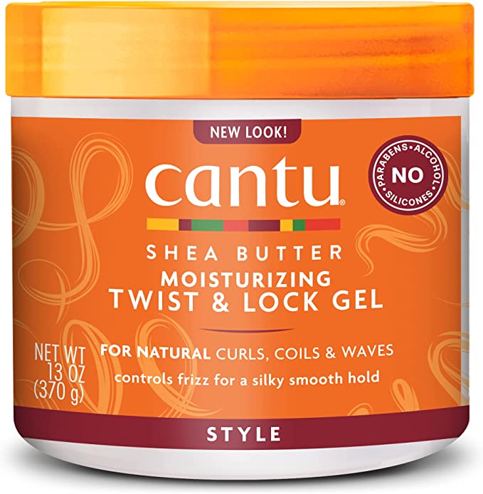 Cantu moisturising twist and lock gel 13oz