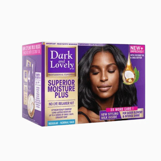 Dark and Lovely Superior Moisture Plus Relaxer Kit Regular