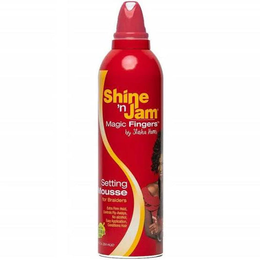 Shine n' Jam Magic Fingers Setting Mousse 354ml