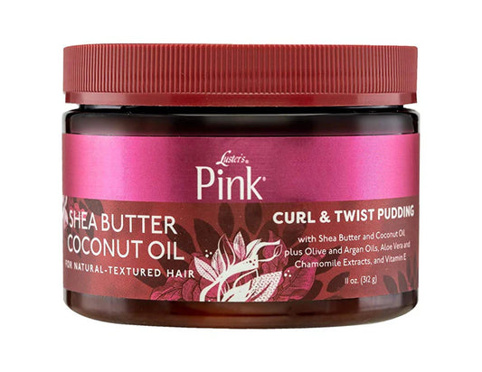 Luster's Pink Shea Butter Coconut Oil Curl & Twist Pudding 11oz