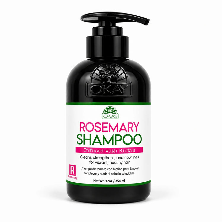 OKAY Rosemary with Biotin Shampoo 12oz