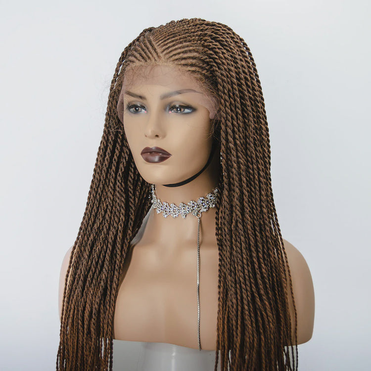 040 Hair Braid Wig #1B