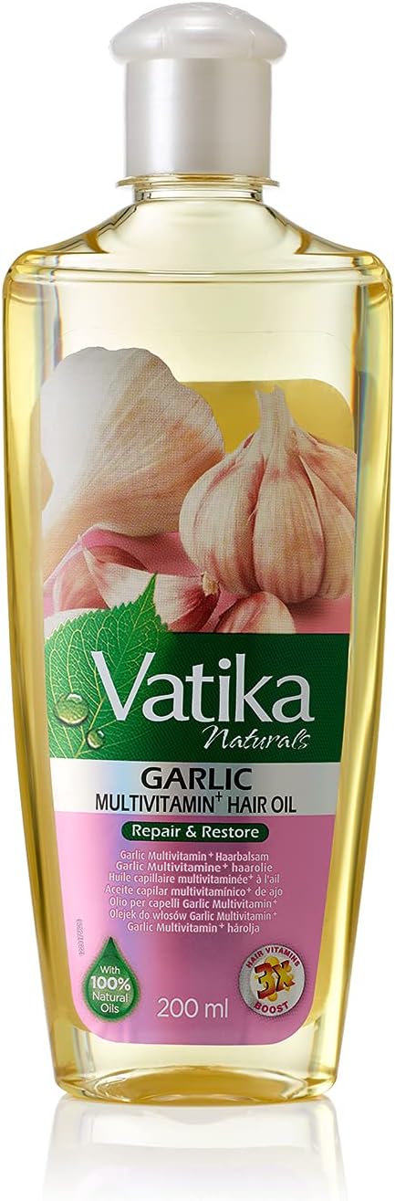 Vatika Garlic Enriched Hair Oil, 200ml