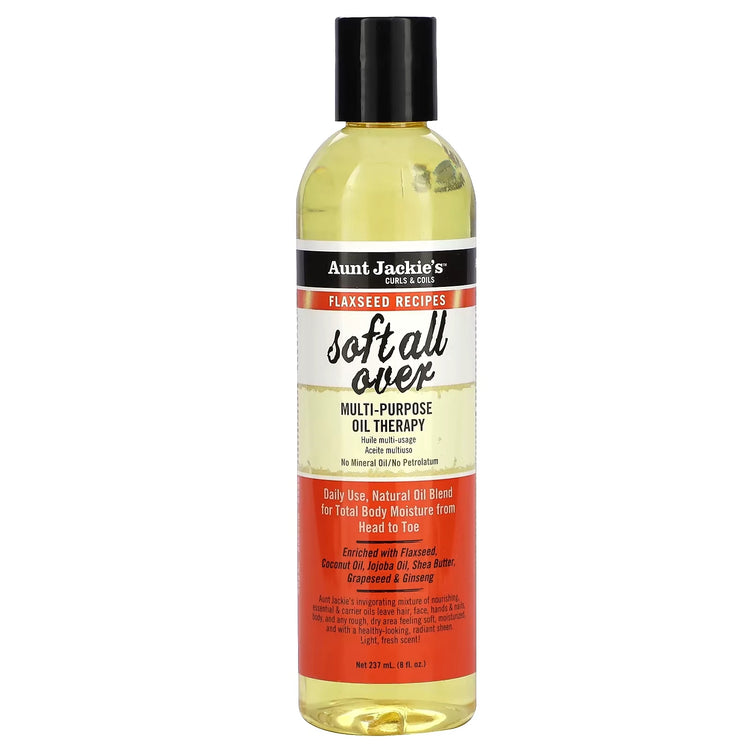 Aunt Jackie's FLAXSEED SOFT ALL OVER 8OZ