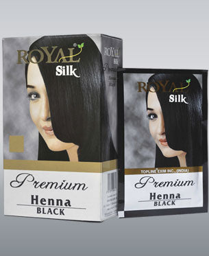 Royal Silk Premium - Henna Black 60gm