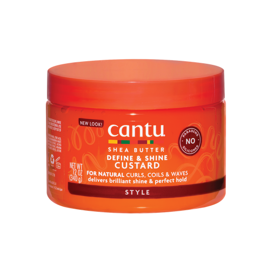 Cantu Natural Hair Define & Shine Custard 12oz