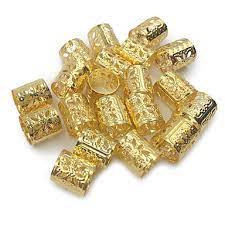 HD Hair Beads Gold