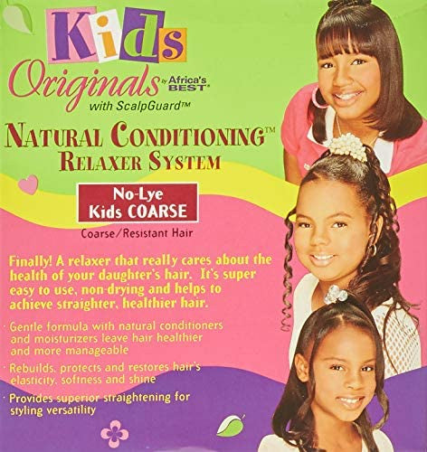 Africa's Best Kids Originals No-Lye Super Relaxer Kit-double application - SM Cosmetics Store