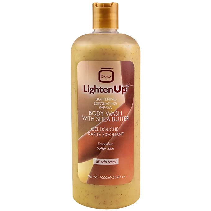 LightenUp exfoliating shower gel