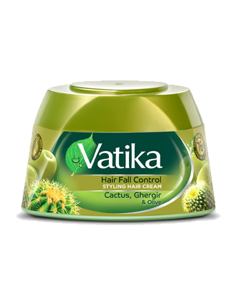 Vatika Natural Hair Fall Control Styling Cream Cactus Henna 140g