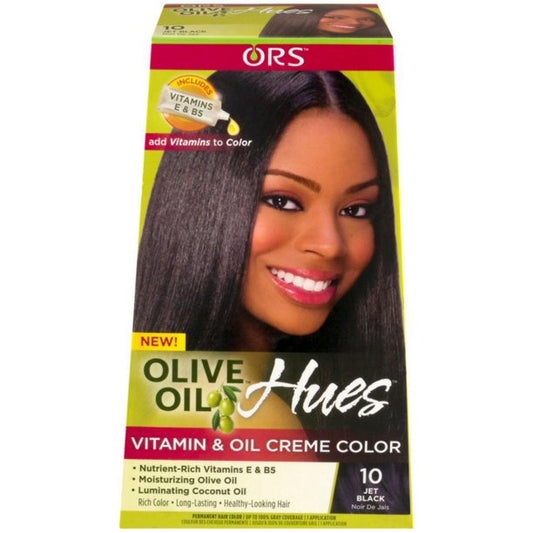 ORS Olive Oil hues vitamin and Oil cream colour 10 jet black
