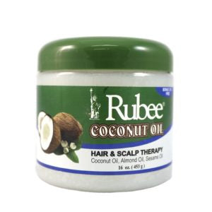 Rubee Coconut Oil Hair and Scalp therapy 14oz