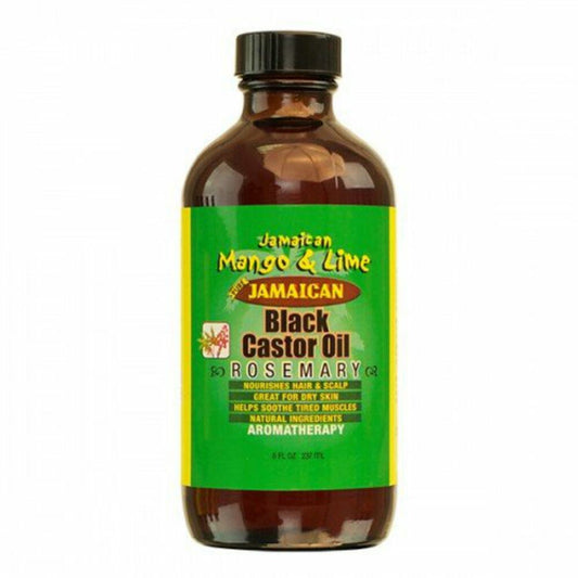 JML Black Castor oil rosemary 8oz