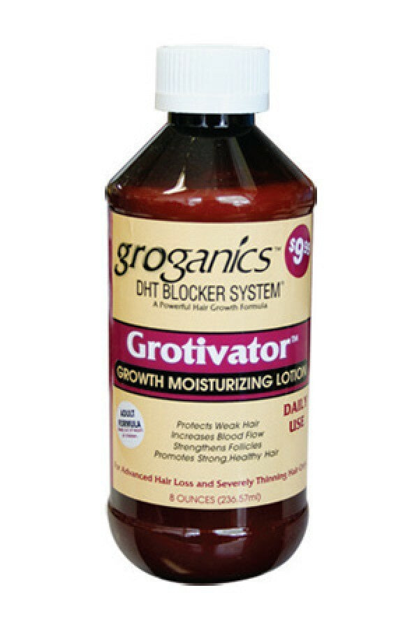 Groganics Grotivator Moisturizing Strengthening Lotion 8oz