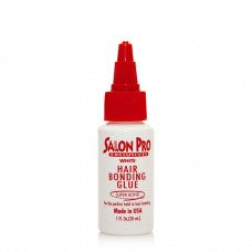 Salon Pro White Hair Bonding Glue White, 1oz