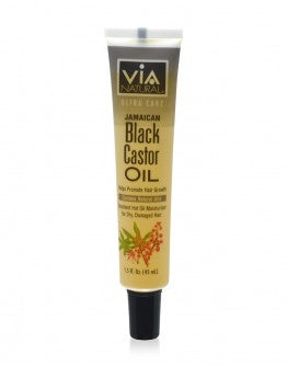 VIA TUBE OIL BLACK CASTOR OIL 1.5oz