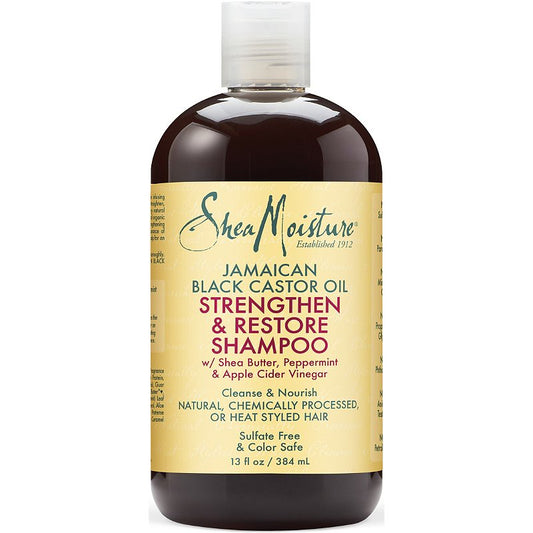 Shea Moisture Jamaica Balck Caster Oil Strengthen & Restore Shampoo 13oz