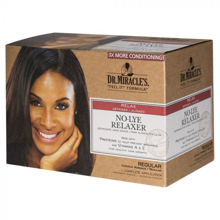 Dr. Miracle No-Lye Relaxer Kit, Regular