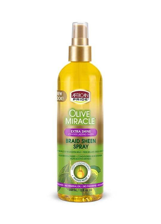 African Pride  Extra Braid Sheen Spray - SM Cosmetics Store