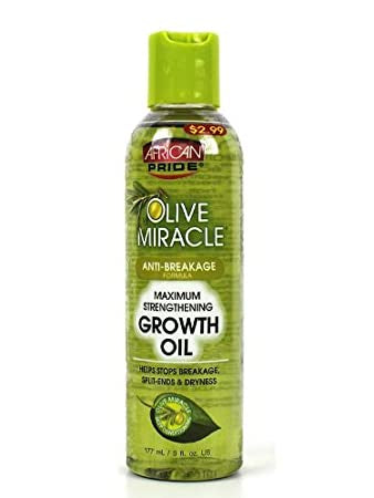 African Pride Olive Miracle Growth Oil - SM Cosmetics Store