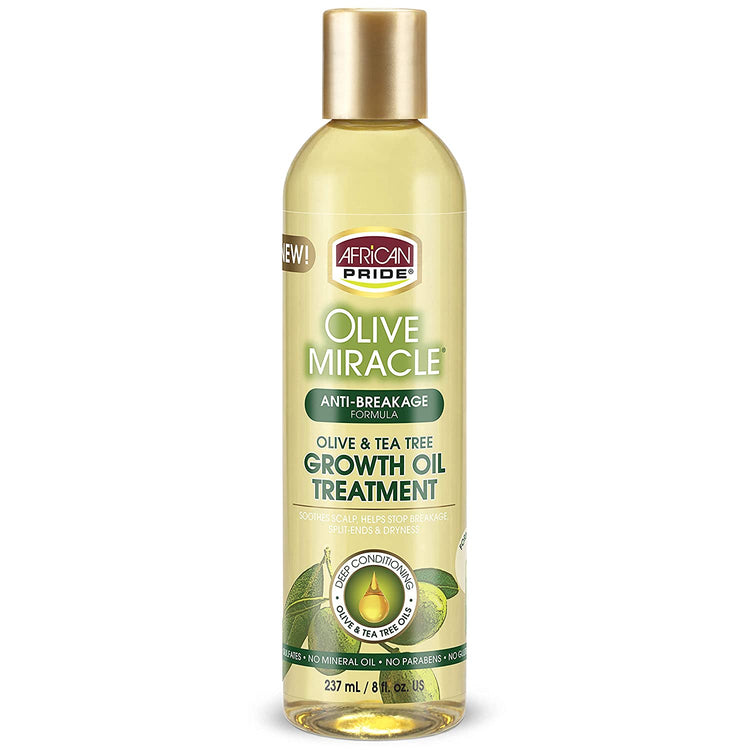 African Pride Olive Miracle Growth Oil Treatment - SM Cosmetics Store