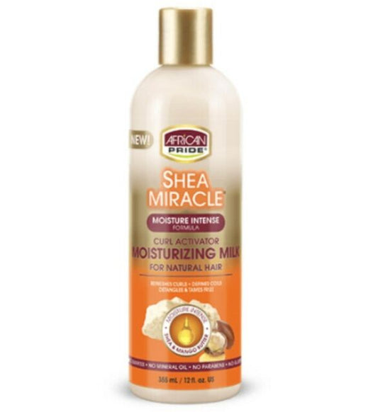 African Pride Shea Miracle Silky Curl Activator Moisturizing Milk - SM Cosmetics Store