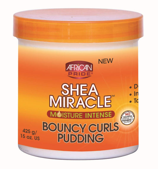 African Pride Olive Miracle leave Bouncy Curls Pudding - SM Cosmetics Store