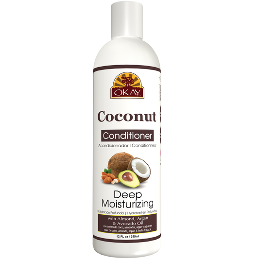 OKAY Coconut Oil Deep Moisturizing Conditioner 12oz (355ml)