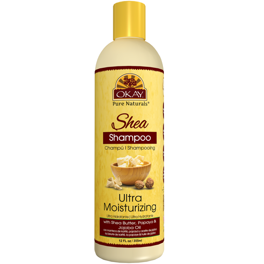 OKAY Shea Shampoo Ultra Moisturizing  12oz (355ml)