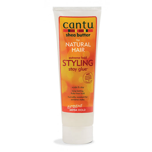 Cantu Shea butter Natural Hair Mega Hold Stay Glue Gel - SM Cosmetics Store