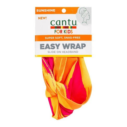 Cantu Kids Easy Wrap Slide On Headband Sunshine 1 Count - SM Cosmetics Store