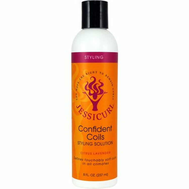 Jessicurl Confident Coils Styling Solution, Citrus Lavender 8oz