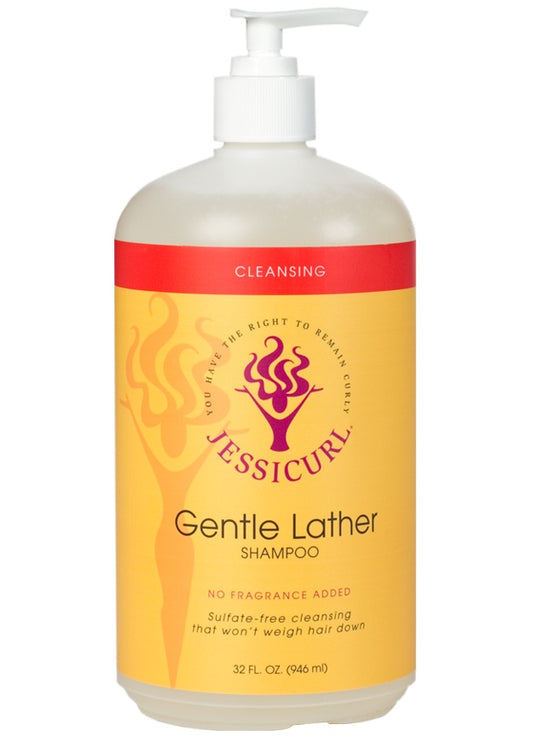 JESSICURL Gentle Lather Shampoo-No Fragrance Added 32oz