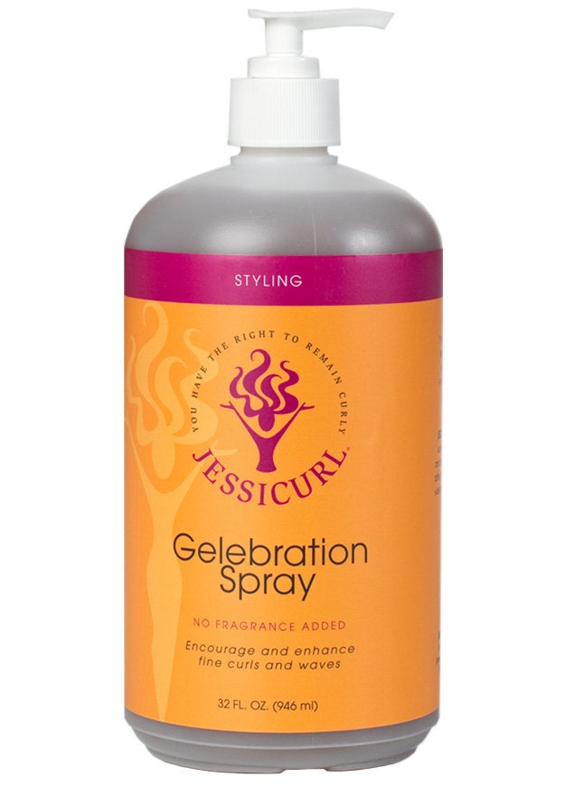 Jessicurl Gelebration Spray, No Fragrance 32oz