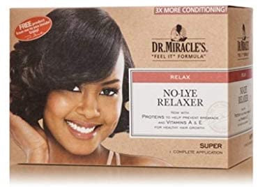 Dr. Miracle No-Lye Relaxer Kit, Super