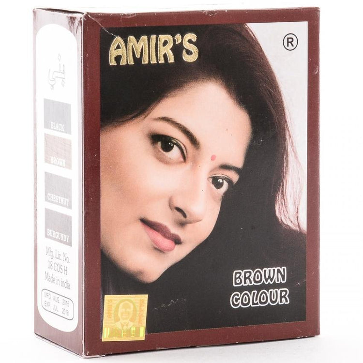 Amir's brown henna  6X10g - SM Cosmetics Store