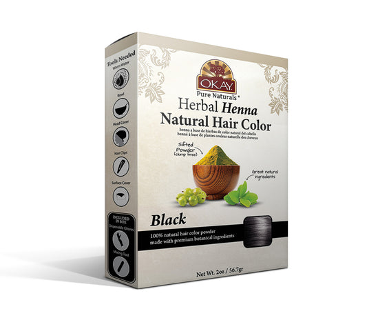 HENNA NATURAL COLOR Soft Black 50gr