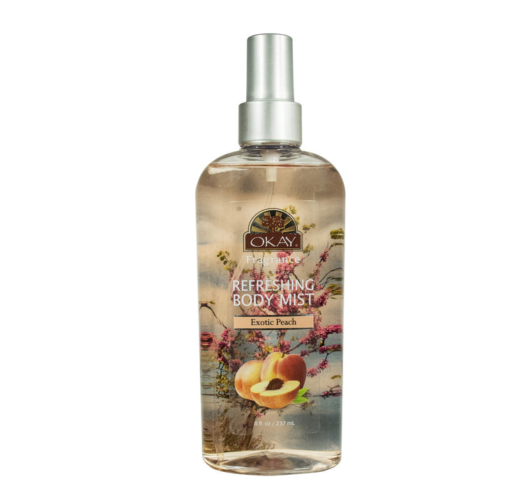 EXOTIC PEACH REFRESHING BODY MIST  8oz (237ml)